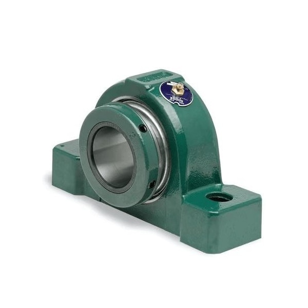 S-2000 Series Double Row Spherical Roller Bearing, Pillow Block, 2-Bolt Base, P2B-S2-106RE